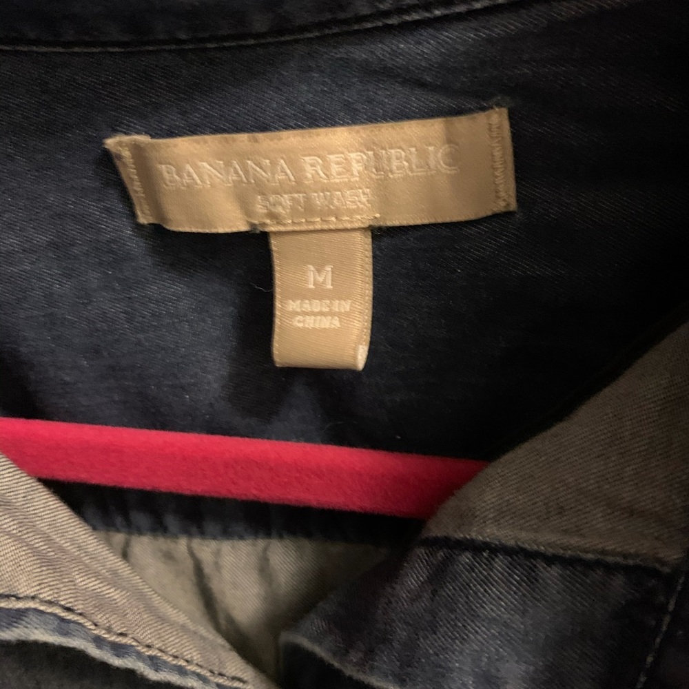 Banana Republic Chambray button up